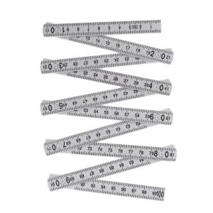 Règle de charpentier pliante Règle pliante en plastique de 1/2 mètre pour la pose de carreaux de