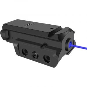 Viseur laser bleu adapté au rail Picatinny Weaver, odorGlock, chargement USB Type-C, rouge, vert
