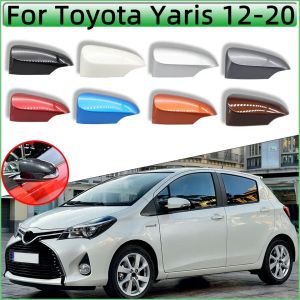 Couvercle de rétroviseur externe de voiture, coque de peinture de haute qualité, pour Toyota Yaris