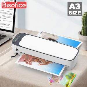 Ensemble de Machine à plastifier de bureau, format A3, stratification multifonctionnelle à chaud et