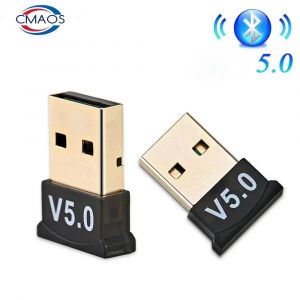 USB Bluetooth 5.0 adaptateur &eacute;metteur Bluetooth r&eacute;cepteur Audio Bluetooth Dongle sans fil USB