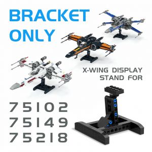 Support d'affichage MOC, blocs de construction pour x-wing Space Wars Fighter 75102/75149/75218,