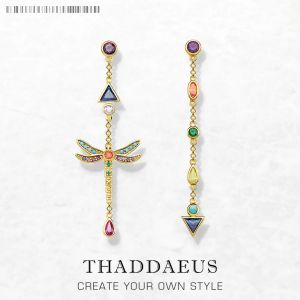 Boucles d'oreilles goutte de libellule color&eacute;es Style europ&eacute;en bijoux fins pour femmes tout neuf