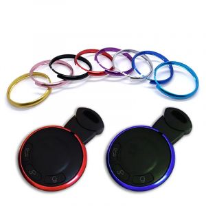 Anneau de protection pour cl&eacute; en alliage d'aluminium, d&eacute;coration de cha&icirc;ne pour BMW Mini Cooper