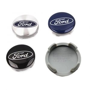 Capuchons centraux de roue 54mm, 4 pi&egrave;ces, Badge Logo pour Ford Focus Mondeo Mustang Fiesta Kuga MK2