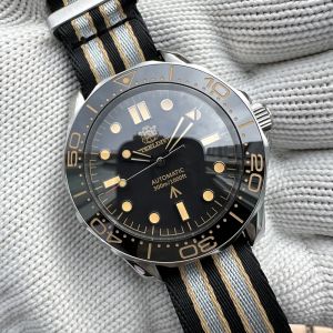 STEELDIVE SD1957 meilleur vendeur 42MM lunette en céramique 300M étanche Super Luminou verre saphir