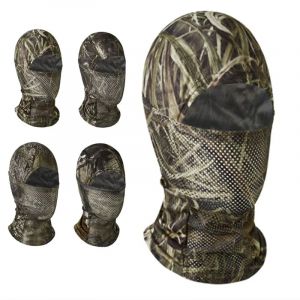 Cagoule de Camouflage, chapeau de cyclisme, masque complet, Sports de plein air, chasse, randonn&eacute;e,