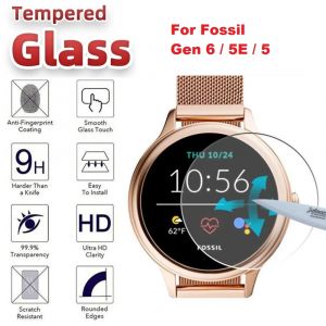 Film de protection d'écran pour montre intelligente hybride Fossil Gen 6, 5E 5 Carlyle HR, verre