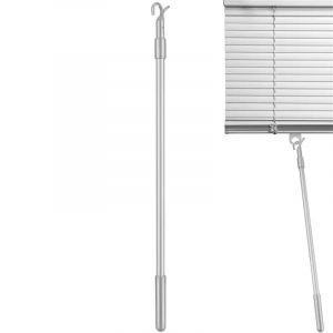 Baguette aveugle verticale télescopique de 60cm, tiges de traction de fenêtre, ouvre-fenêtre de