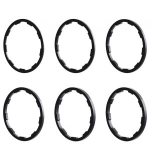 Entretoise de Cassette de vélo, 1mm 1.5mm 1.85mm 2mm 2.18mm 2.35mm 2.5mm, joint pour 7 8 9 10 11 12