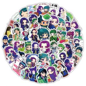 10/30/53pc mignon Maomao boutaire journaux autocollants Anime &eacute;tanche Graffiti coque de t&eacute;l&eacute;phone