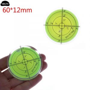 60*12mm niveau à bulle circulaire niveau à bulle rond niveau à bulle Instruments de mesure outil
