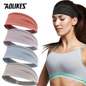 AOLIKES Sport bandeaux pour hommes femmes anti-d&eacute;rapant &eacute;vacuation de l'humidit&eacute; entra&icirc;nement