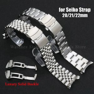 Bracelet en acier inoxydable 316L pour montre Seiko SKX007/009, 20mm 21mm 22mm pour Oyster pour