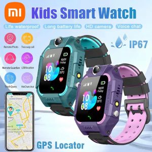 Xiaomi enfants 4G montre intelligente SOS GPS localisation carte Sim appel caméra enfant montre