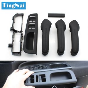 LHD voiture avant arri&egrave;re gauche droite noir porte tirer poign&eacute;e pour VW Bora Golf 4 MK4 Jetta 1999