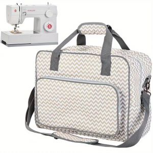 Mallette de transport pour machine à coudre, sac fourre-tout universel avec bandoulière pour la