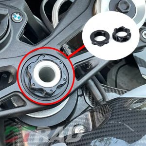TWM CNC aluminium Console centrale tige de direction écrou universel M28X1.0 pour BMW S1000RR
