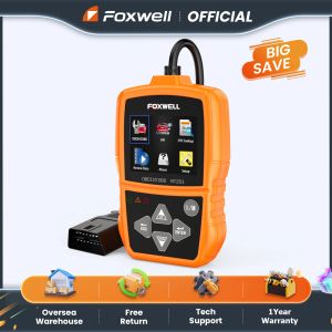 FOXWELL NT201 OBD2 Scanner automobile vérifier la lumière du moteur lecteur de Code de voiture