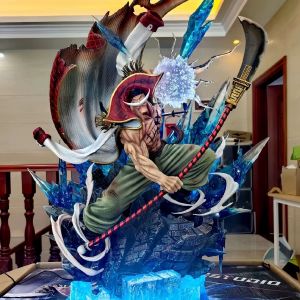 Figurine de Dessin Animé One Piece Edward Newgate de 38cm, Modèle en PVC, Barbe Blanche, Statue de