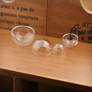 8 pi&egrave;ces 15mm-30mm demi-verre Globe d&ocirc;me m&eacute;daillon pendentif bouteille en verre pendentif bijoux de