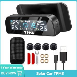 Capteurs de pression des pneus TPMS pour voiture, système de surveillance solaire de la pression des