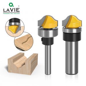 1pc 6mm &agrave; 1/2 "tige Faux panneau Ogee routeur peu en forme d'arc Riving Bit carbure de tungst&egrave;ne