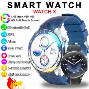 OPPO ÜCH X-Montre connectée de sport AMOLED pour hommes et femmes, étanche AOD, fréquence cardiaque,