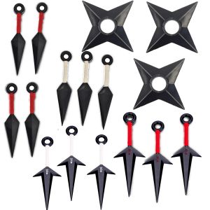 3 pièces Anime Naruto Kunai Cool Cosplay accessoires accessoires arme en plastique Collection