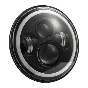 Lampe de sauna LED ronde avec clignotant ambre, lampes de sauna pour Jeep Wrangler JK TJ, moto et