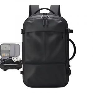 Sac &agrave; dos de voyage pour hommes, 17.3 pouces, pour ordinateur portable, Compression sous vide, sac