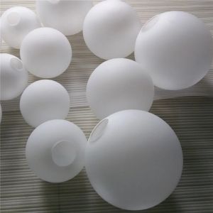 Abat-jour en verre blanc, abat-jour Globe laiteux, couvercle de lumière rond D10cm D12cm D15cm D20cm