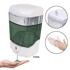 Distributeur automatique de savon liquide mural de 700ml, pour cuisine, salle de bains, pompe &agrave;