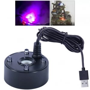 Brumisateur USB 5V avec LED, lumières colorées, pour la décoration de la maison