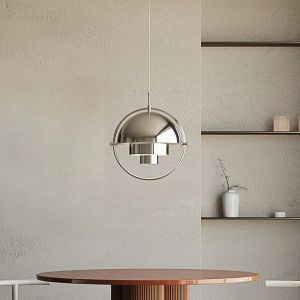 Plafonnier LED en Fer Forgé Poli de Forme Réglable, Design Moderne, Luminaire Décoratif de Plafond,