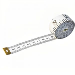 Ruban à mesurer souple pour circonférence de taille blanche de 2m, règle de mesure pour tailleur de