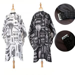 Cape de coupe de cheveux Cape de Coiffure pour coiffeur robes de coiffeuse pour une Cape de coupe de