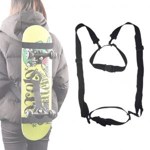Longboard Skateboard fronde épaule transporteur sac à dos épaule sangle de transport Skis Snowboard