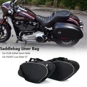Pour Harley FLSB Softail Sport Glide 18-Up FXLRST Low Rider ST 2022 sacoche doublures de bagages