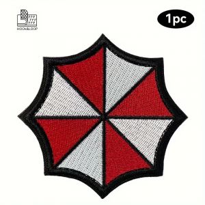 ecusson velcro Résident Evil Zombie DulVelcros Patch-Parapluie Epo. Militaire Moral Gaming Brodé