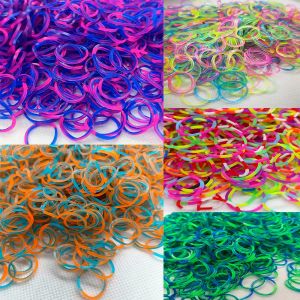 Bracelet en caoutchouc pour métier à tisser, bricolage, filles et garçons, décoratif, classique,