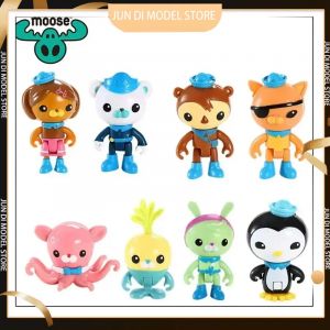Les Octonauts ensemble de jouets jouets pour enfants Barnacles Kwazii Peso pingouin Shellington