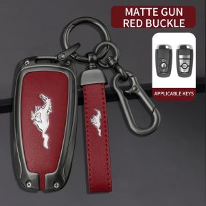 Étui de protection pour clé intelligente de voiture en alliage de Zinc, coque de protection pour