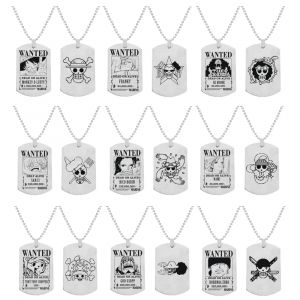 Collier pendentif une pièce pour femmes, accessoires de dessin animé japonais, Cosplay Luffy Zoro