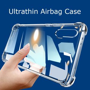 Coque de t&eacute;l&eacute;phone ultra-mince airbag pour Huawei Nova 6 5 5i 5T 5z 4 4e 3 3i 2 2S Plus SE, &eacute;tui