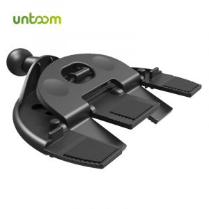 Untoom – Base de montage sur fente CD pour Support de téléphone portable de voiture, fente
