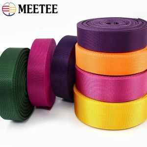 3M 20/25/32/38/50mm ruban de sangle en Nylon sangle de sac &agrave; dos collier pour animaux de compagnie