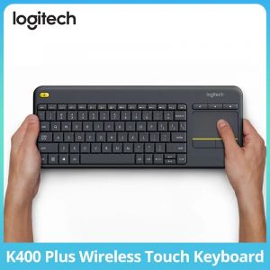Logitech K400Plus Android Smart TV &eacute;cran tactile pour ordinateur portable Clavier tactile sans fil