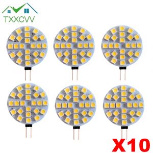 Ampoule Led à douille G4 SMD 5050 DC 12V, remplacement de lampe halogène bi-pin, ampoule LED 1.2W