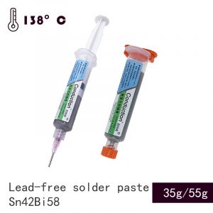 Flux de pâte à souder Smd sans plomb à basse température pour le soudage BGA SMD PCB pâte à souder